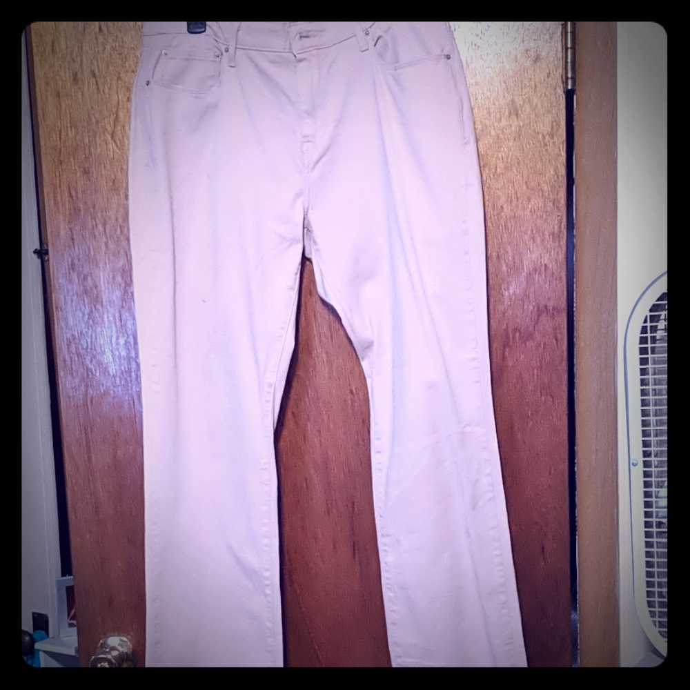 Levi's Rose colored jeans